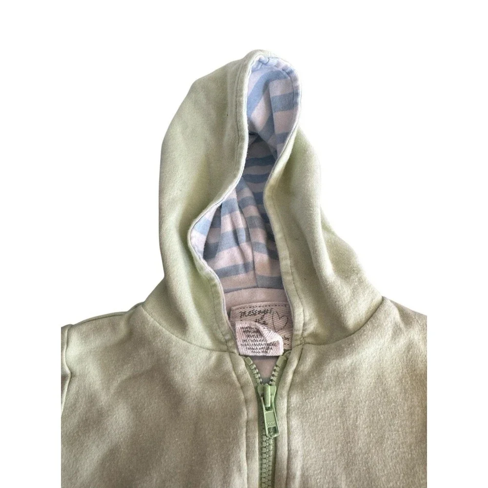 Baby Unisex Light Green Jacket‎ With Elephant 6-9 Months Messages From The Heart